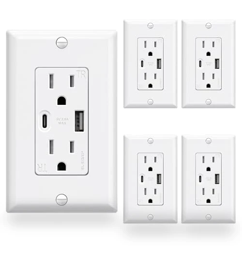 USB Wall Outlets — Chargers, ELEGRP