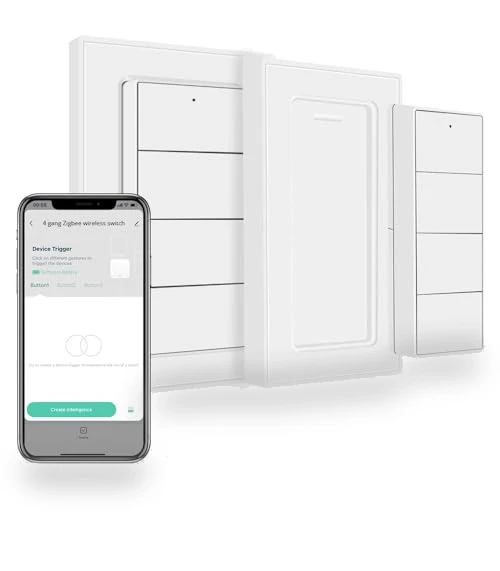 4-Way Remote Control Button Switch — Smart Home Hubs & Controllers, Blindsmart