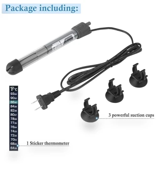Adjustable Aquarium Heater — Heaters & Chillers, HITOP