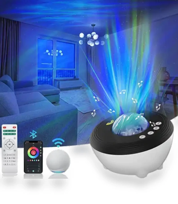 Aurora Galaxy Projector — Night Lights, Bolong