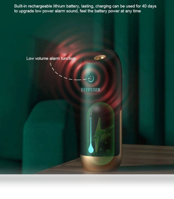 Automatic spray air purifying diffuser — Air Moisturizers