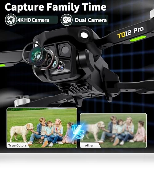 Foldable Drone with Camera 4K HD — Drones, Toladrone