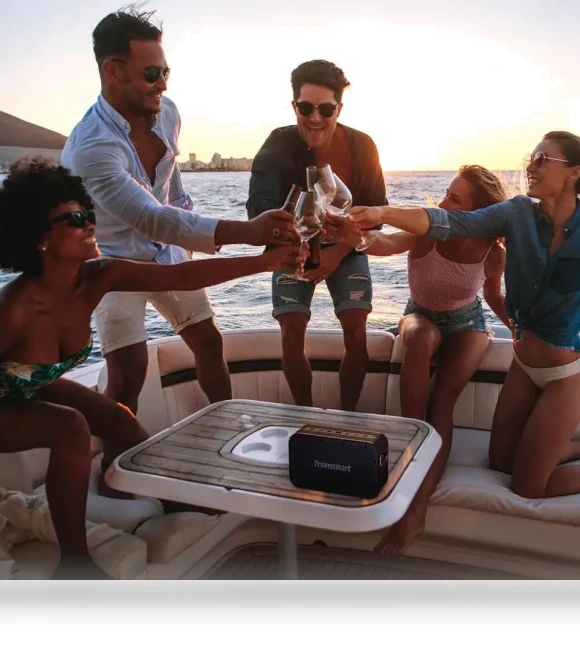 Force Max 80W Outdoor Waterproof Bluetooth Speaker — Audio Solutions for Powersports, Tronsmart