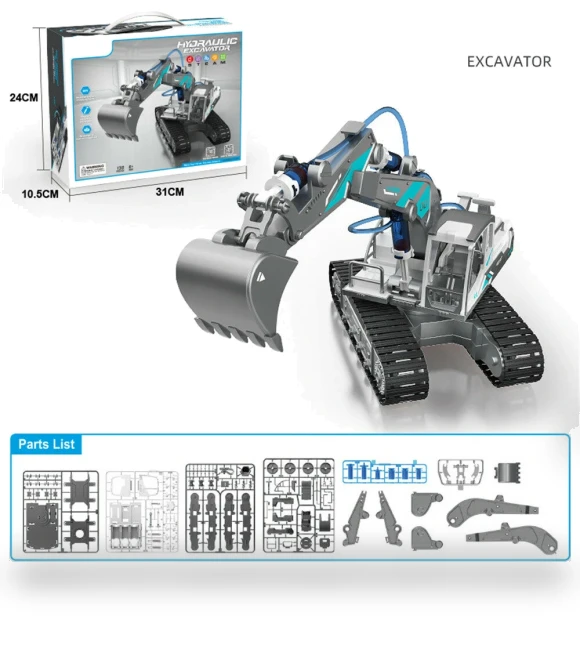 Hydraulic Power Crawler Excavator — Construction Kits