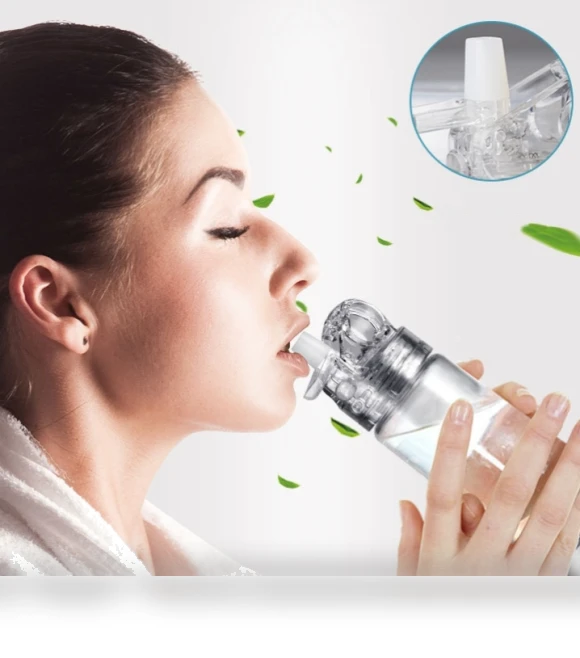 Hydrogen-rich water cup with LED light — Travel Mugs & Tumblers