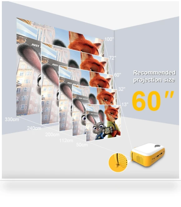 Mini LED Smart HD Projector — Home Theater Projectors