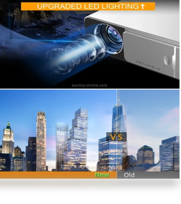 Mini Smart Home HD Projector — Home Theater Projectors