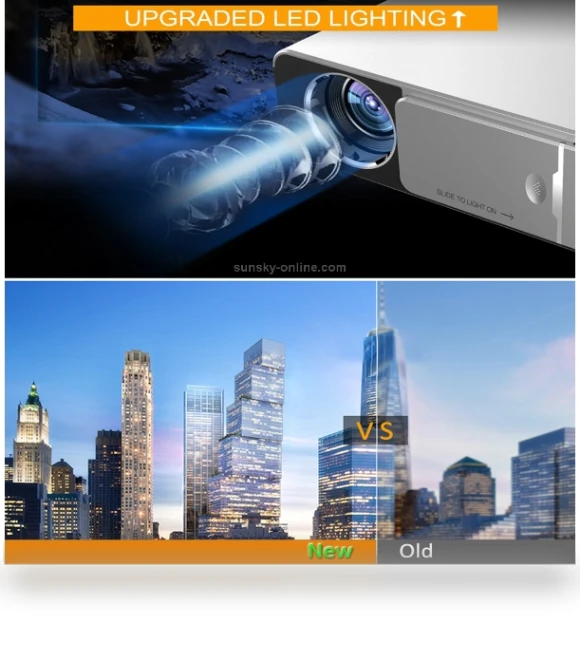 Mini Smart Home HD Projector — Home Theater Projectors