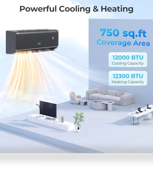 Mini Split Air Conditioner & Heater — Cooling Solutions, COSTWAY