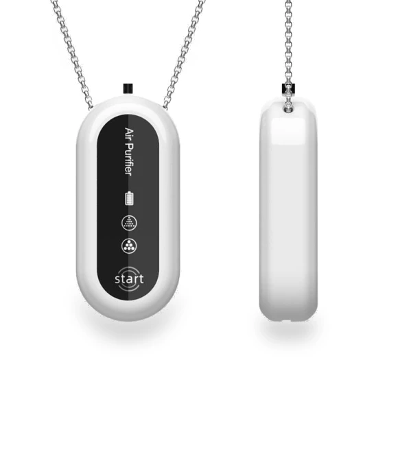 Personal Air Purifier Necklace — Activated Carbon Air Purifiers