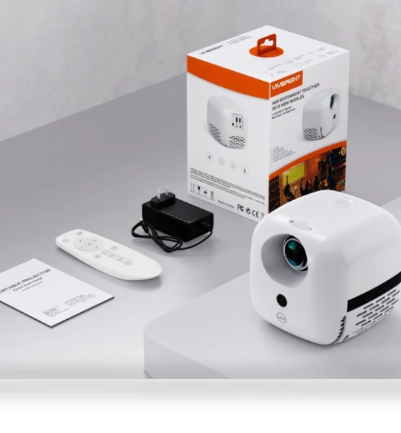 Portable Mini LCD LED Smart Projector — Home Theater Projectors