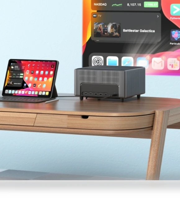 Portable Mini LCD LED Smart Projector — Home Theater Projectors