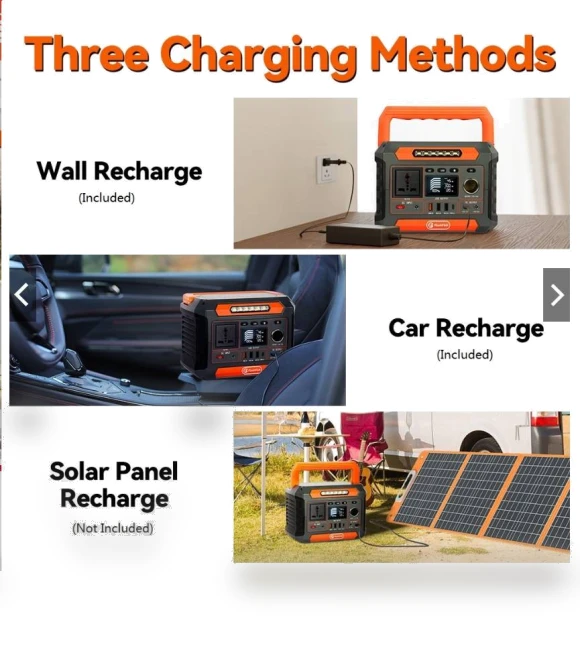 Portable Solar Generator — Solar & Wind Power