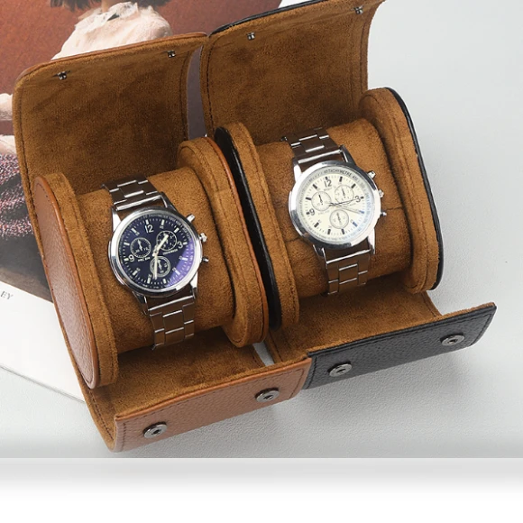 Retro Portable Watch Box — Cabinets & Cases