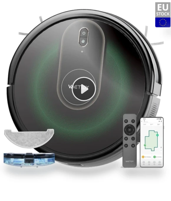 Robot Vacuum Cleaner with Mopping — Smart Cleaning Robots, actidy