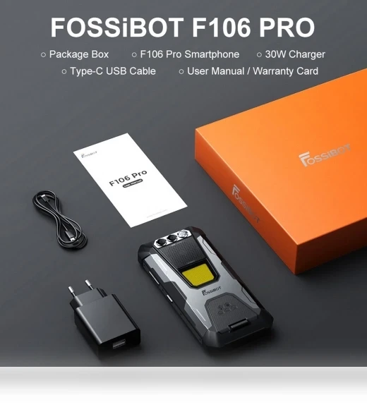 Rugged Smartphone — Dry Bags, FOSSiBOT