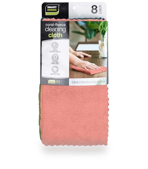 Set of 8 Cleaning Cloths — Cloths, Smart Design