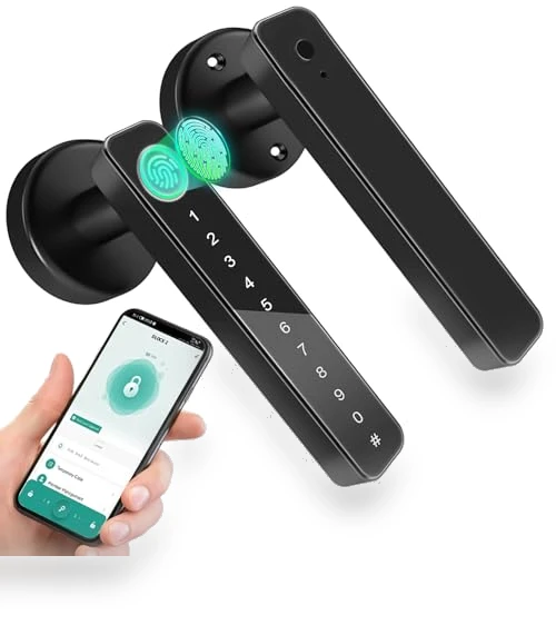 Smart Fingerprint Door Knob — Locks, XCOUI
