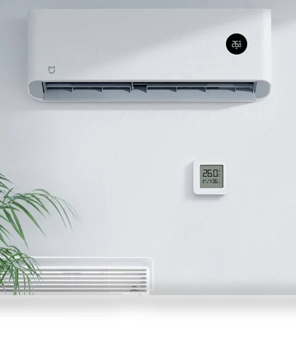 Smart LCD Screen Digital Thermometer — Home Climate Control, Xiaomi