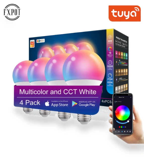 Smart Light Bulb — LED, Tuya