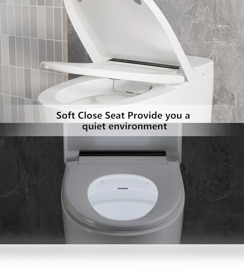 Smart Toilet with Heated Seat and Auto Flush — Bathroom Essentials, Deer Valley
