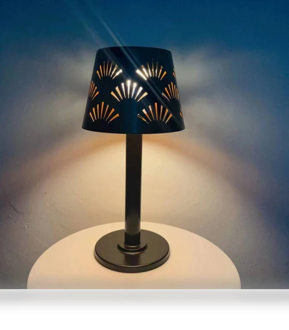 Solar Table Lamp — Outdoor Table Lamps