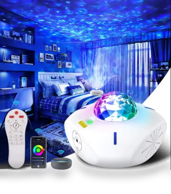 Touch Smart LED Laser Star Starry Projector Lamp — Night Lights