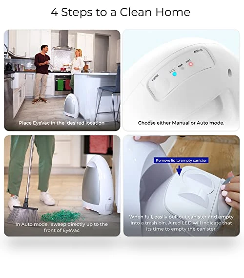 Touchless Vacuum Automatic Dustpan — Vacuums, EYE-VAC