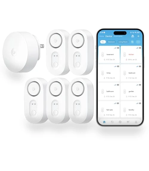 Upgraded Smart Water Leak Detector — Water Leak Detection Systems, GoveeLife