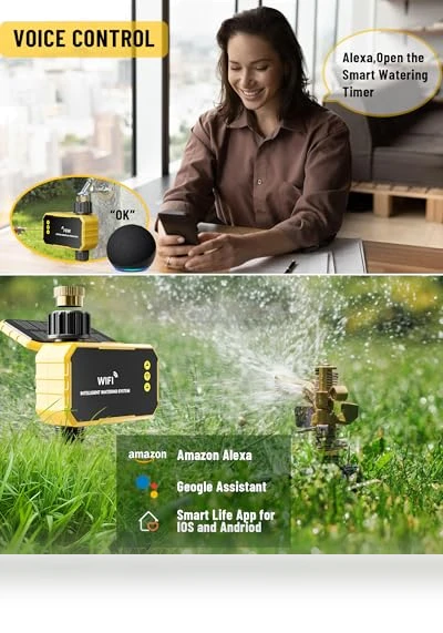 WiFi Water Timer — Automatic Irrigation, Emdoro