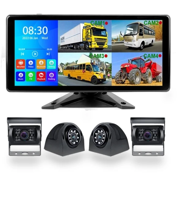 10.36-inch Dash Cam with Night Vision — Dashboard Cameras, Reakosound