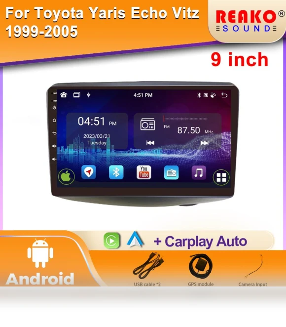 Android Auto Wireless Head Unit — Stereo Receivers, Reakosound