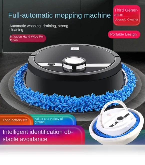 Automatic Floor Washing Machine — Smart Cleaning Robots, Winter Gloves