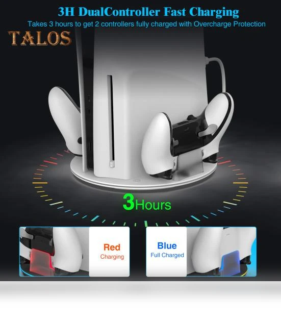 Magnetic Charging Station with External Lighting — Accessories, ANBS