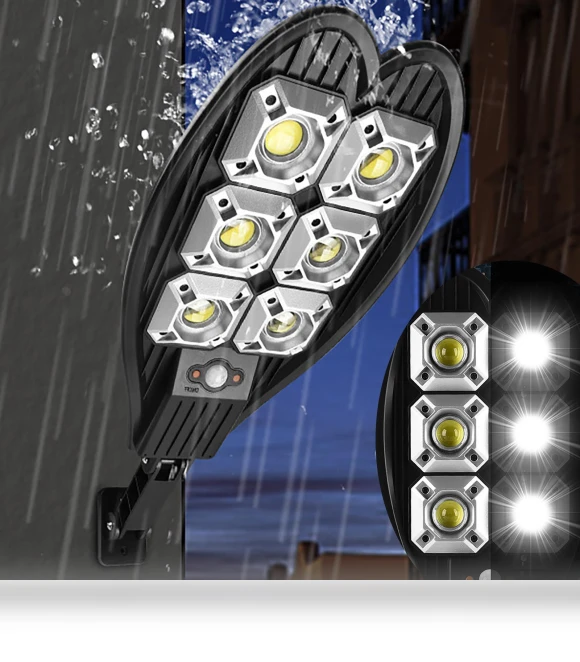 Outdoor Solar Yard Light with 6 Eyes — Outdoor Security & Flood Lighting, Xingben Two