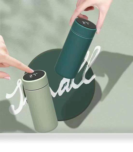 Vacuum mug with touch LCD screen — Beverage Warmers, Kitchen artifact
