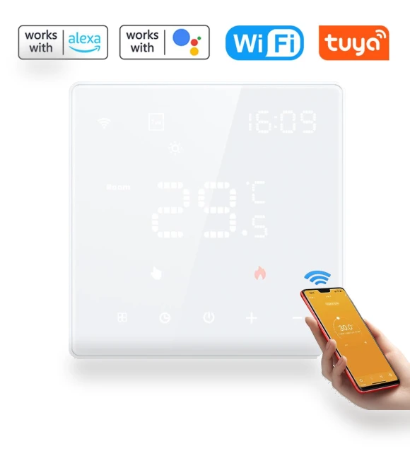 Wi-Fi Digital Display Smart Temperature Controller — Home Climate Control, TOMTOP JMS