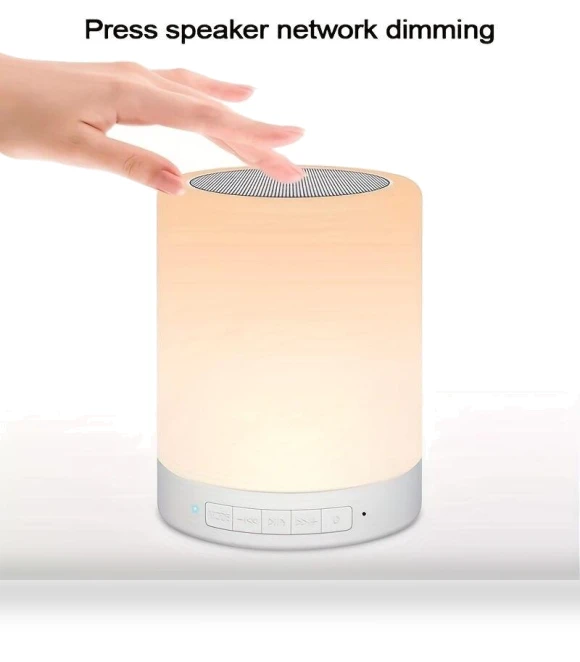Wireless Bluetooth Bedside Table Lamp with Speaker — Desk & Table Lighting, RuKing