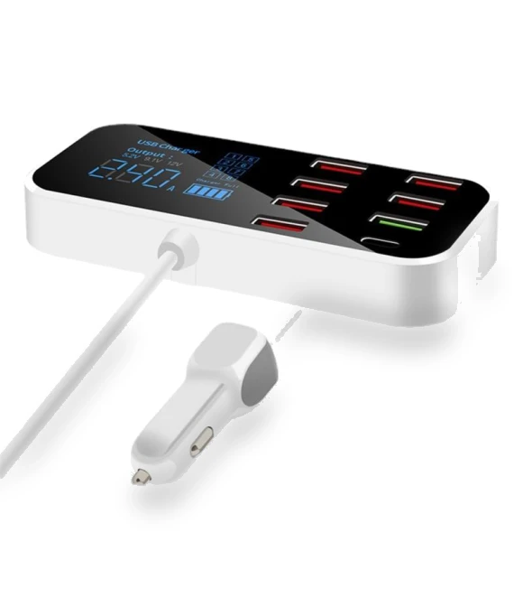8-Port Car USB Charger — Chargers, NailArt