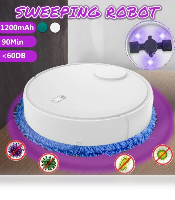 Automatic Robot Vacuum — Smart Cleaning Robots, Factory Discount Outlet