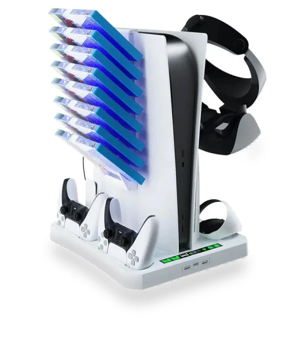 Cooling Charging Dock Stand with Dual Controller Charger — Accessories, SeenDa