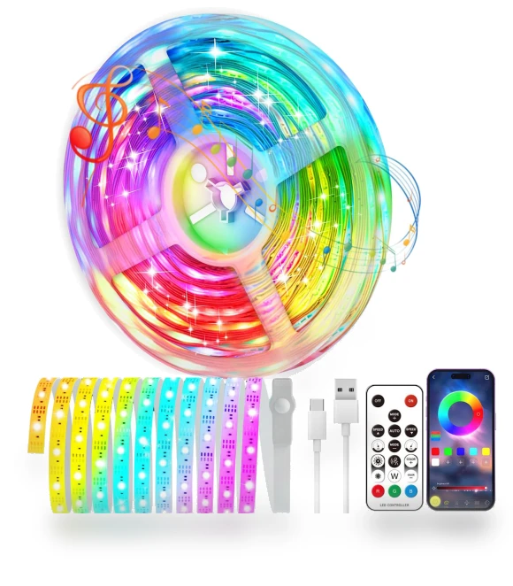 Smart Motion Sensor RGB LED Strip — LED Strips, Gift World
