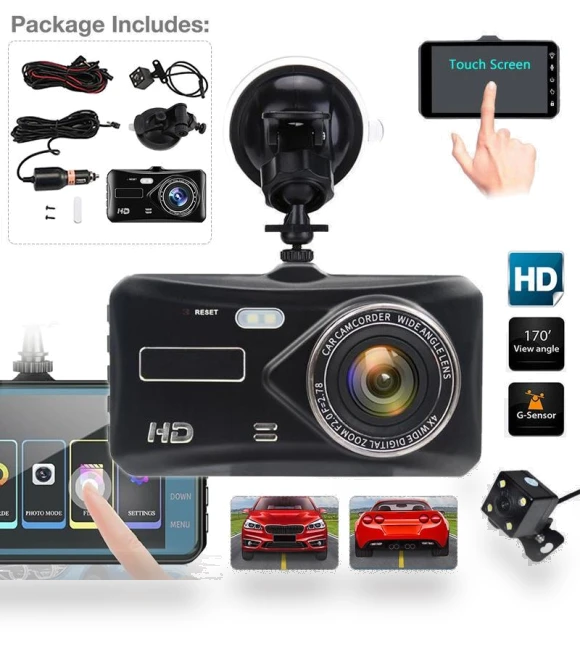 Car DVR with Touch Screen — Rearview Video Systems, Home Of Auto Parts