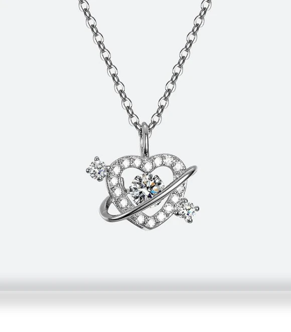 Heartbeat Pendant Necklace — Smart Jewelry, Lucky Star Jewelry