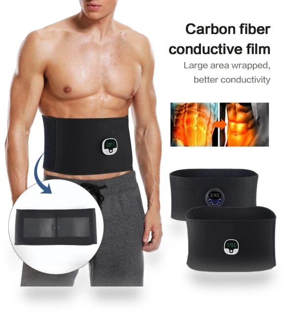 Muscle Stimulation Belt with Controller — Muscle Stimulators, KSIYER BRYTEY