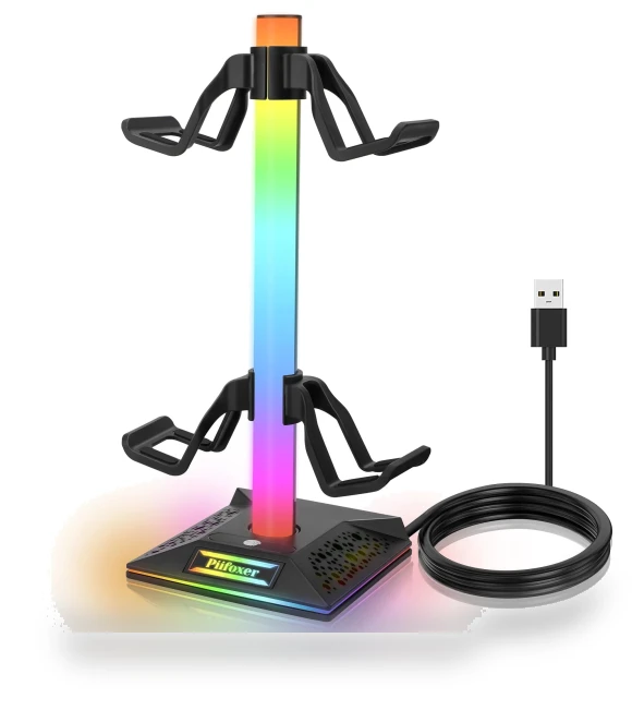 RGB Gaming Controller and Headphone Stand — USB Lighting Solutions, FourAll