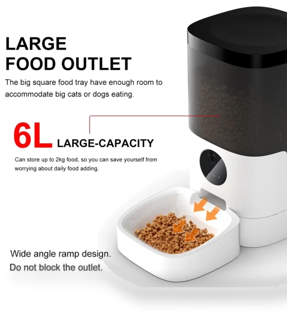 Smart Automatic Pet Feeder — Feeders, Crown Global