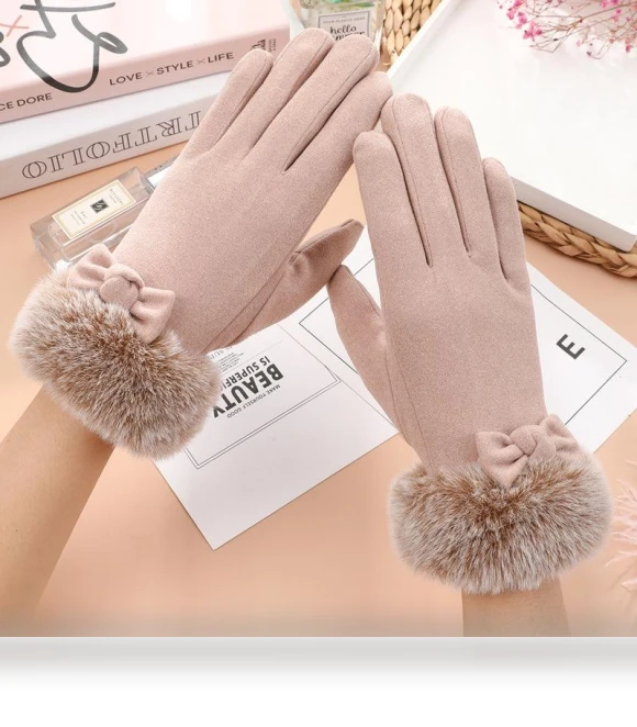 Winter Touchscreen Gloves with Cashmere — Gloves, Fashion is Walking