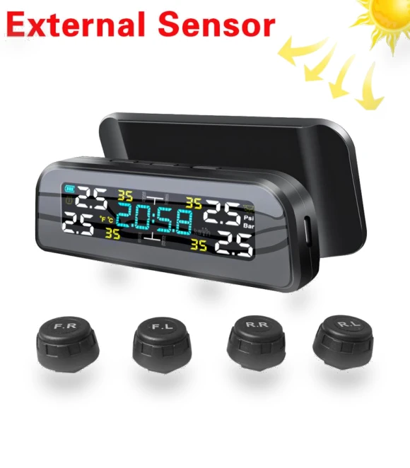 Smart Car Tire Pressure Monitoring System — TPMS Sensor Replacements, HOME-Auto-001