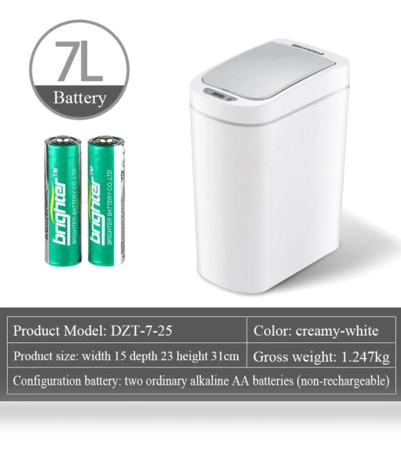 Smart Trash Can for Toilet — Waste Baskets, Refreshing Home